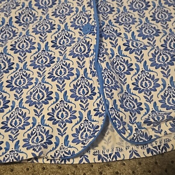 Sleep Sense two tops print white and blue - Picture 5 of 10